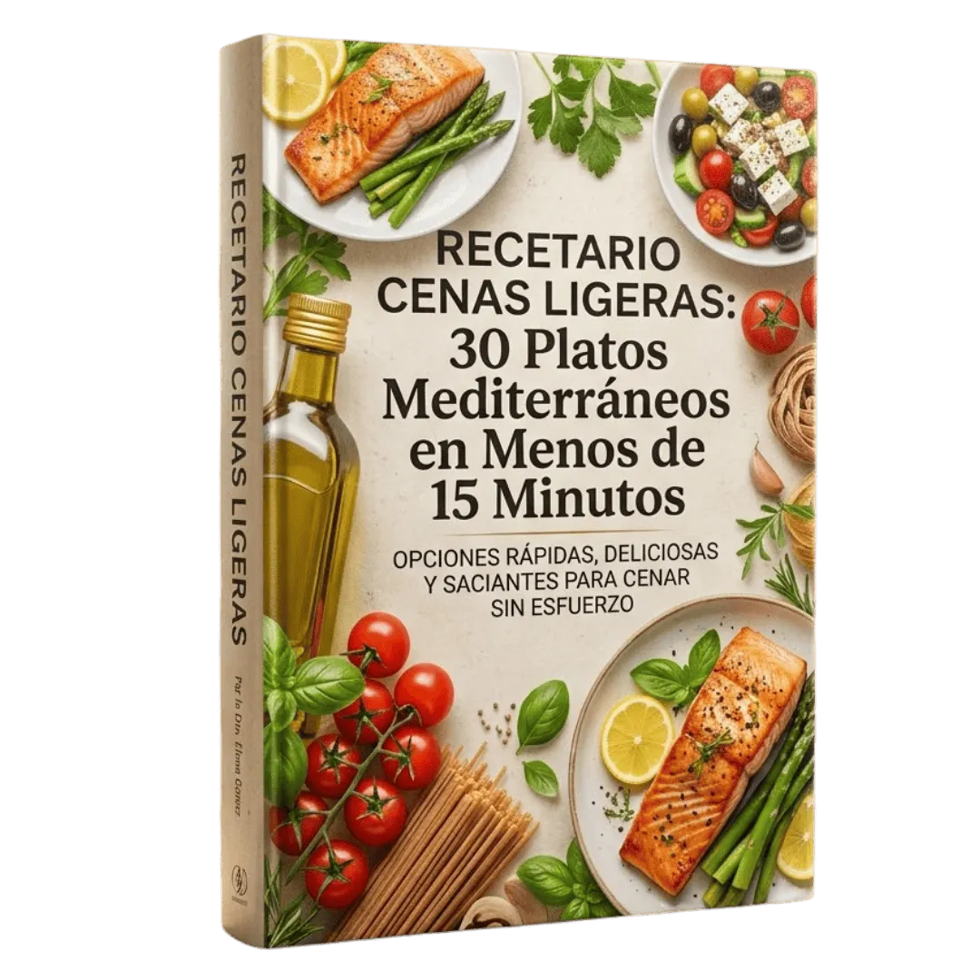 30 Cenas Mediterráneas en Menos de 15 Minutos