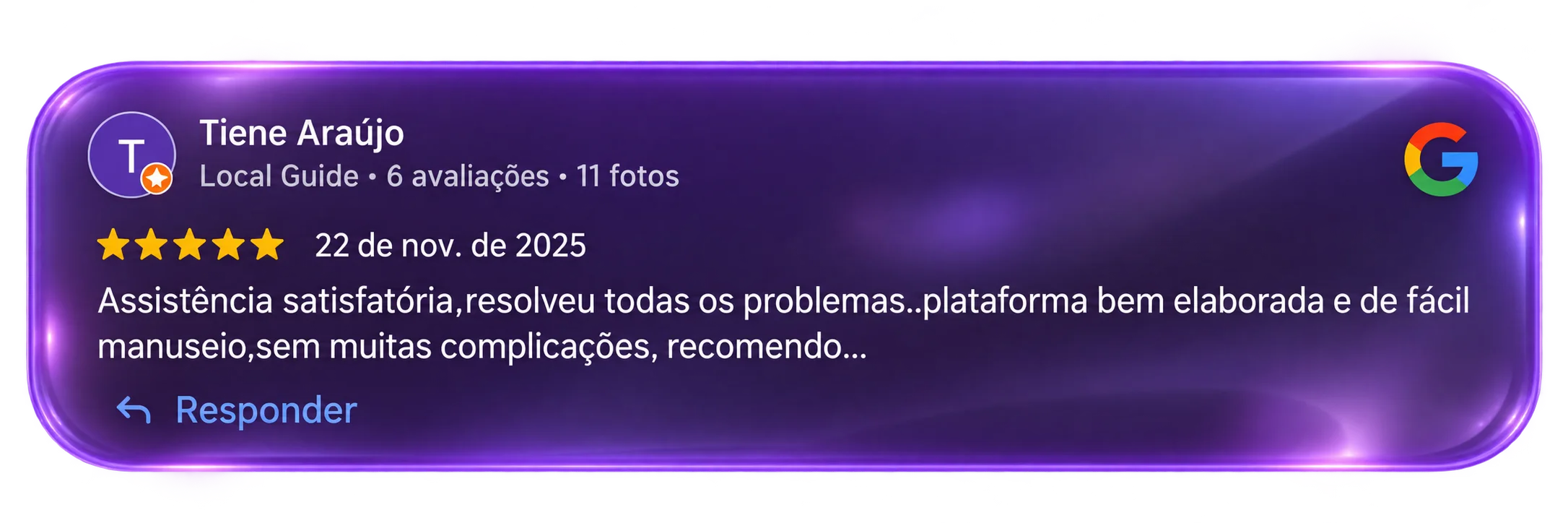 Depoimento de cliente 10