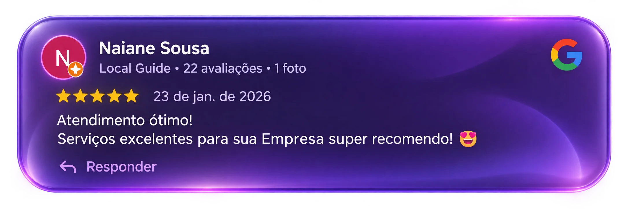 Depoimento de cliente 1