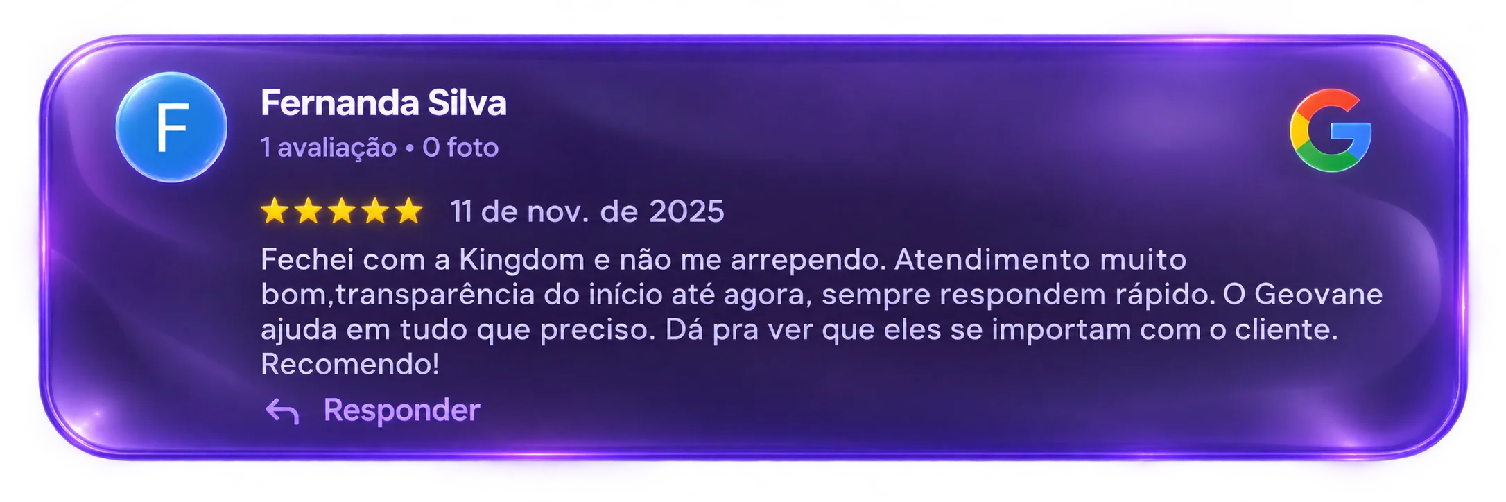 Depoimento de cliente 6
